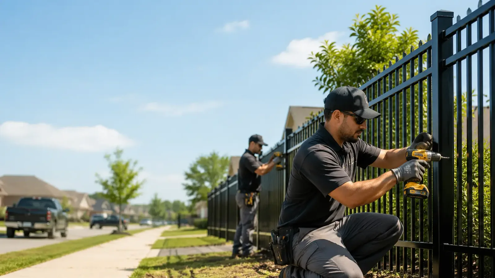 Metal Fence Installation in Prospect, KY
